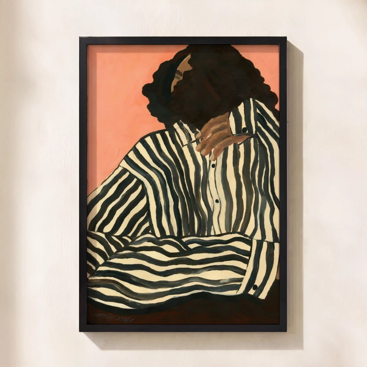 Striped Shirt Portrait