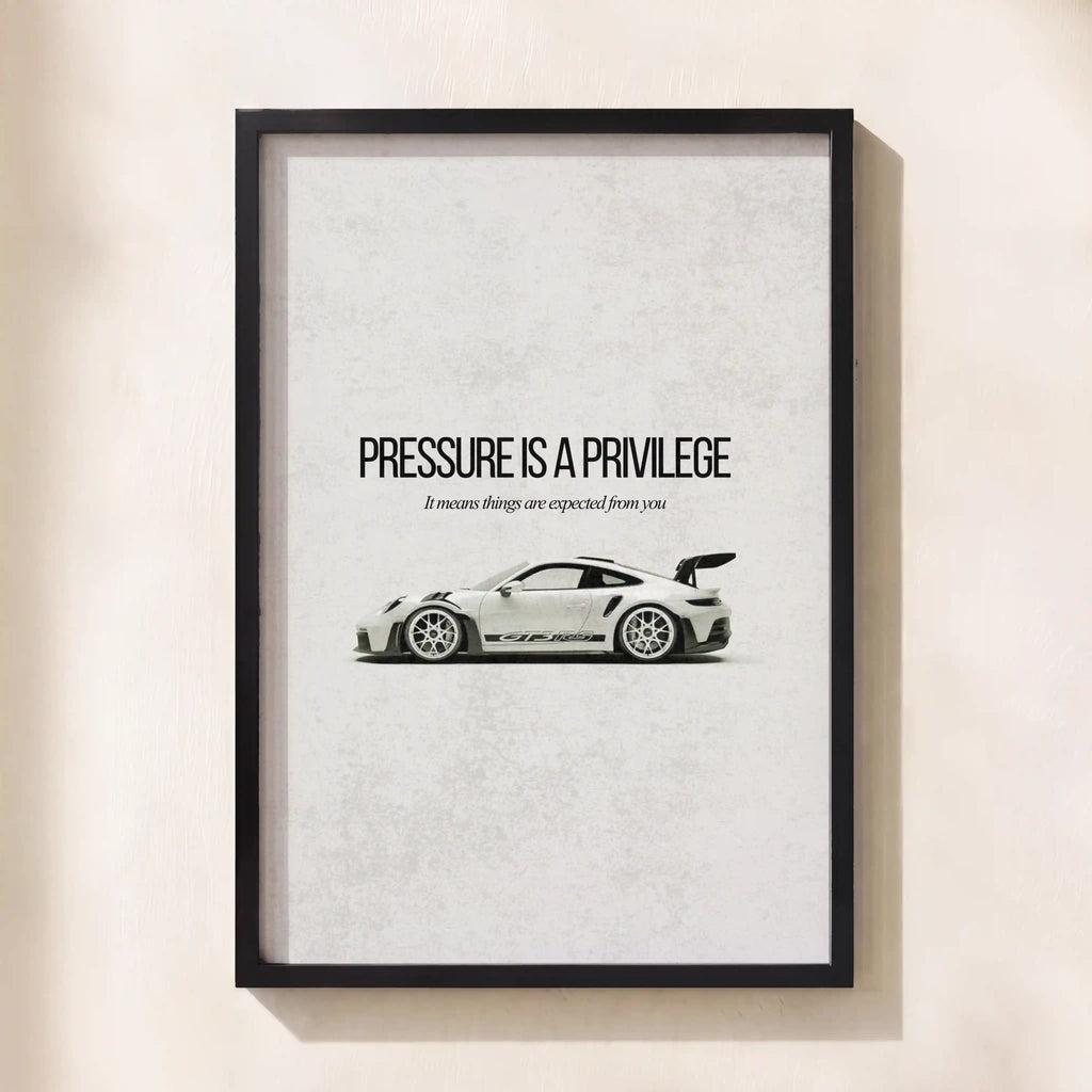 Pressure is a Privilege