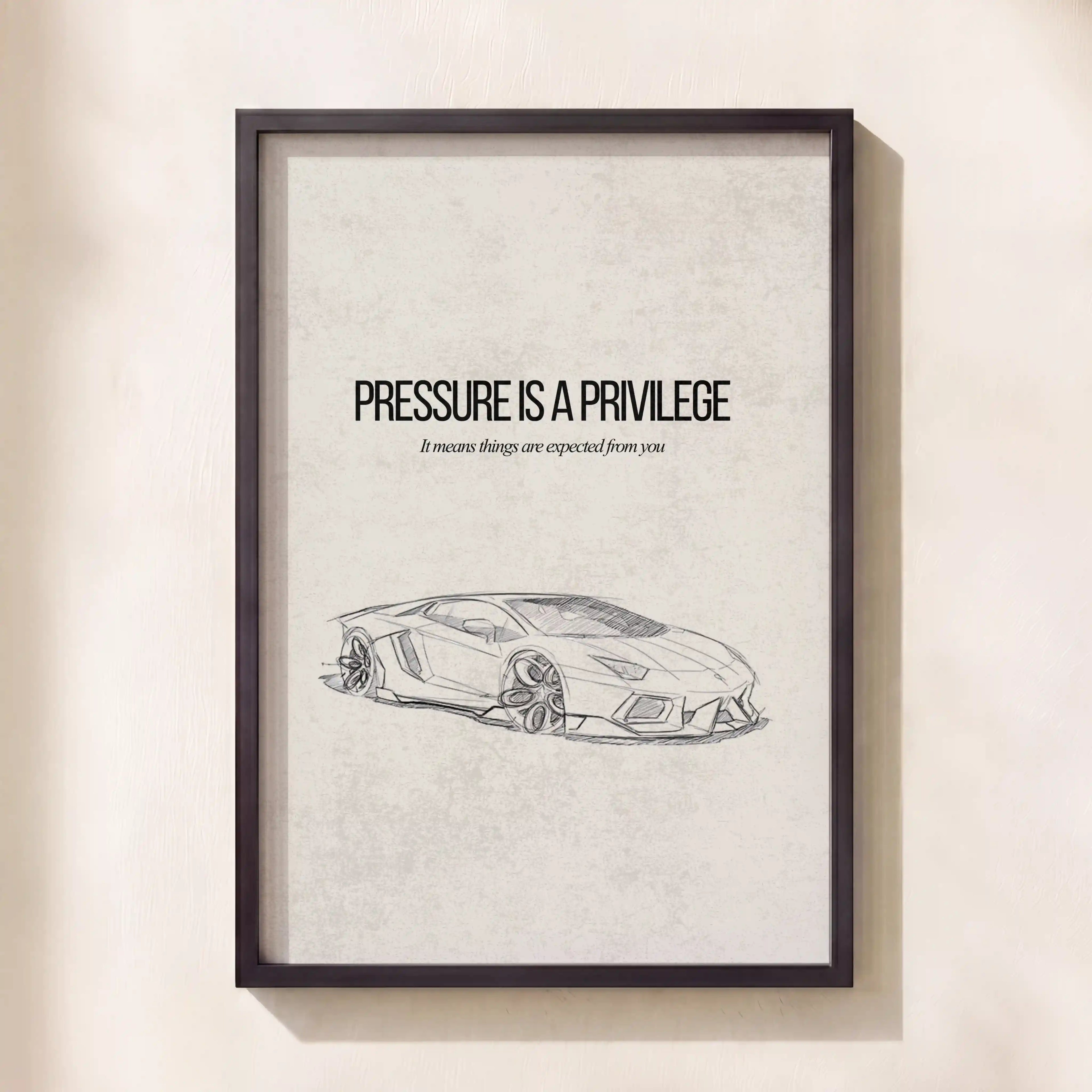 Pressure is a Privilege