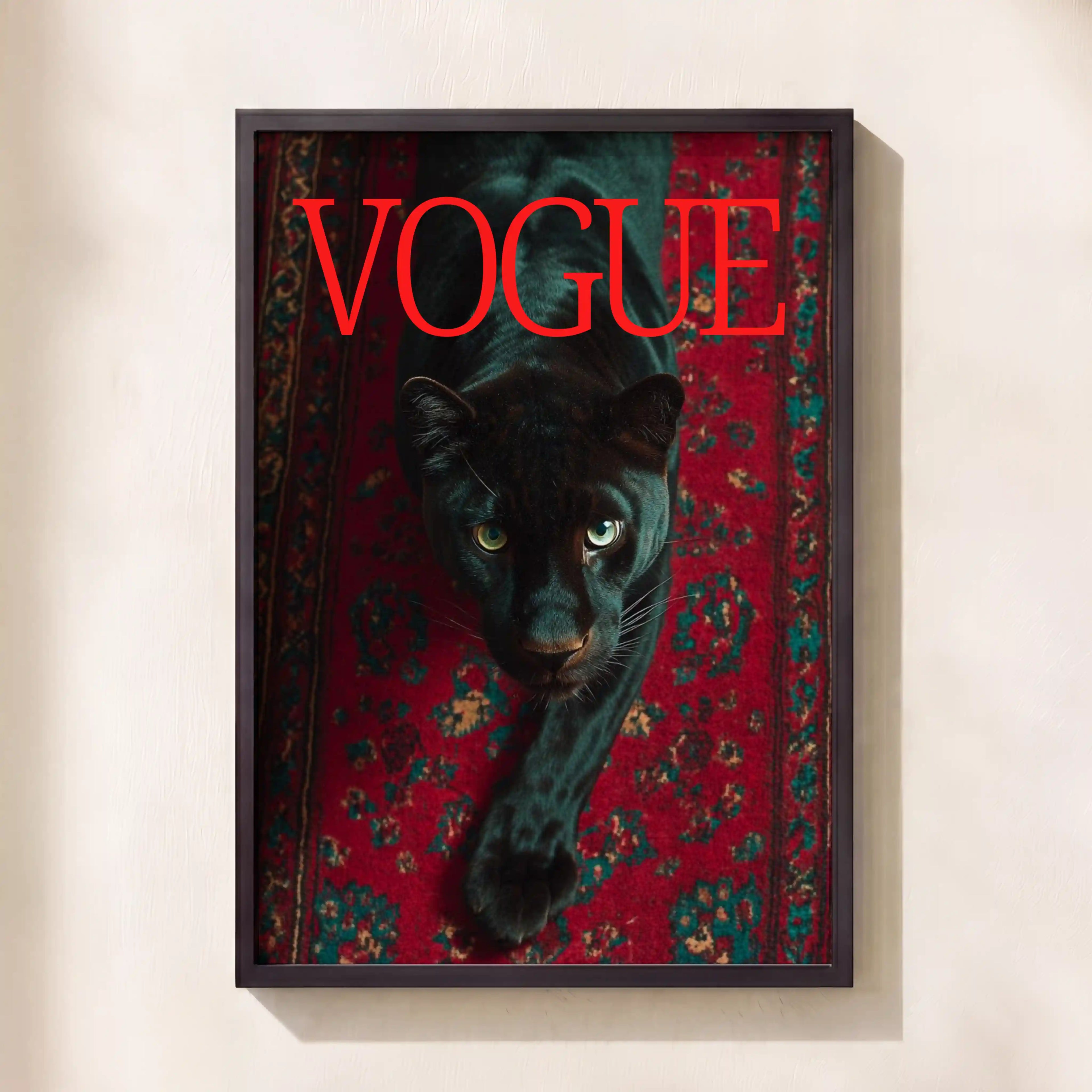 Vogue in Crimson
