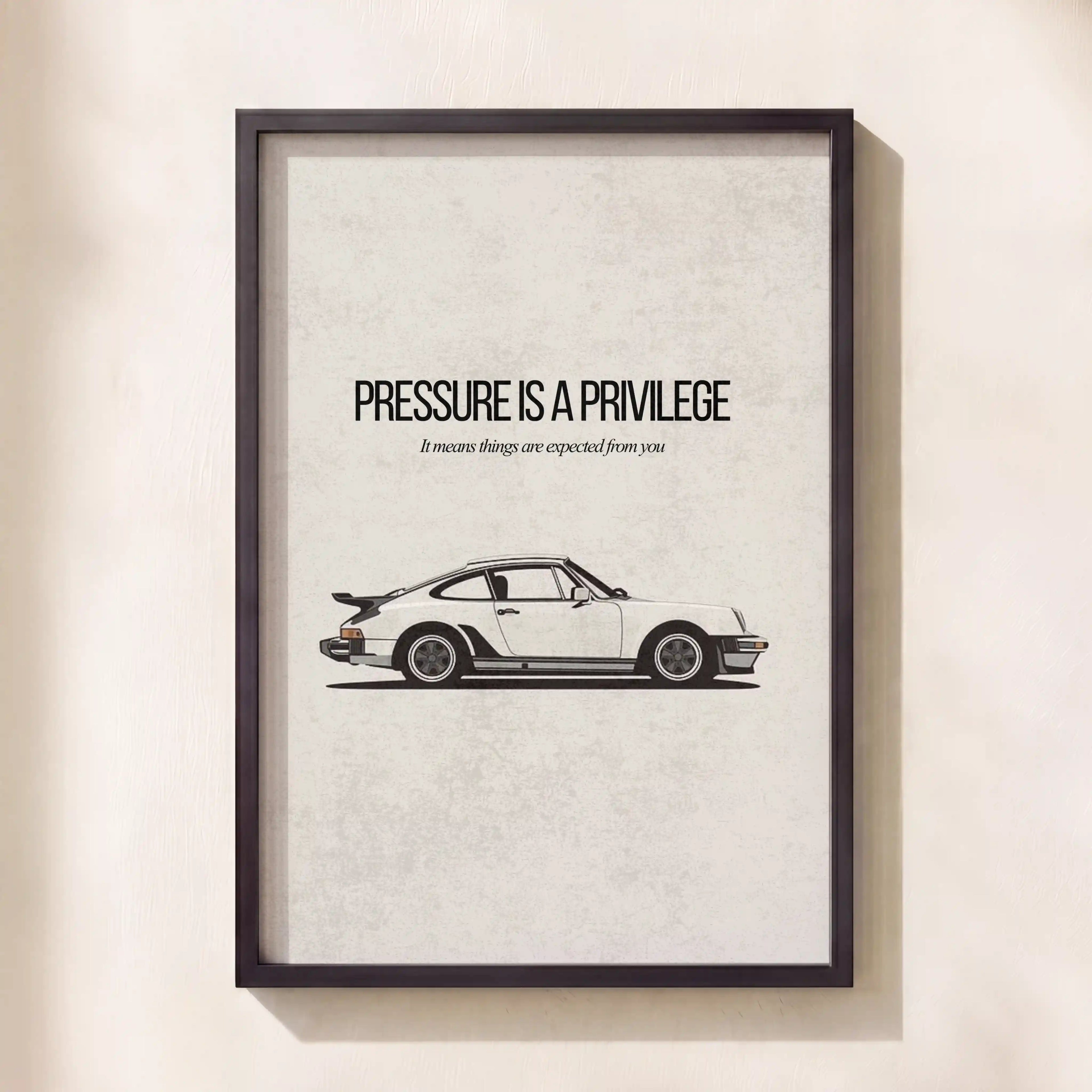 Pressure is a Privilege