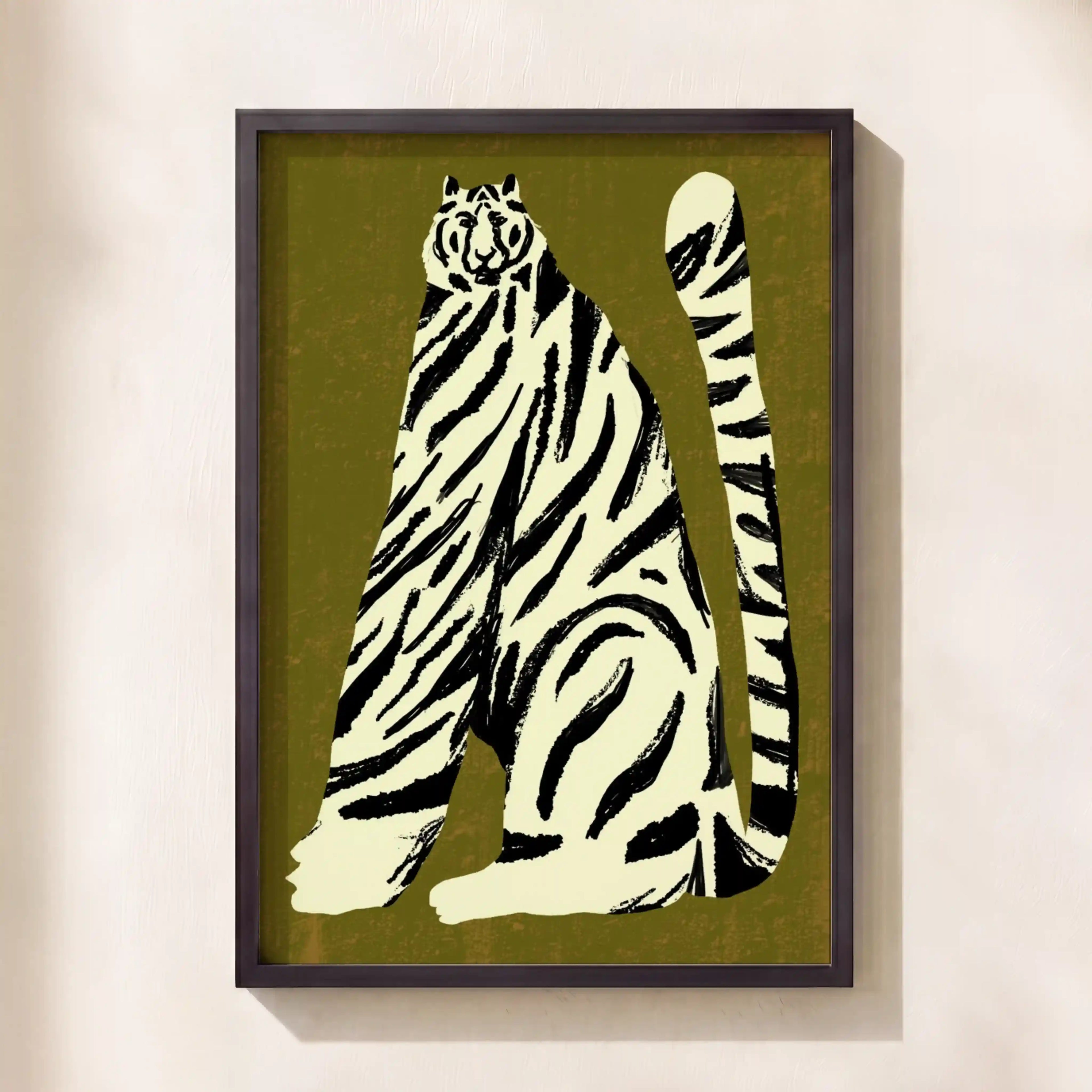 Sitting Tiger