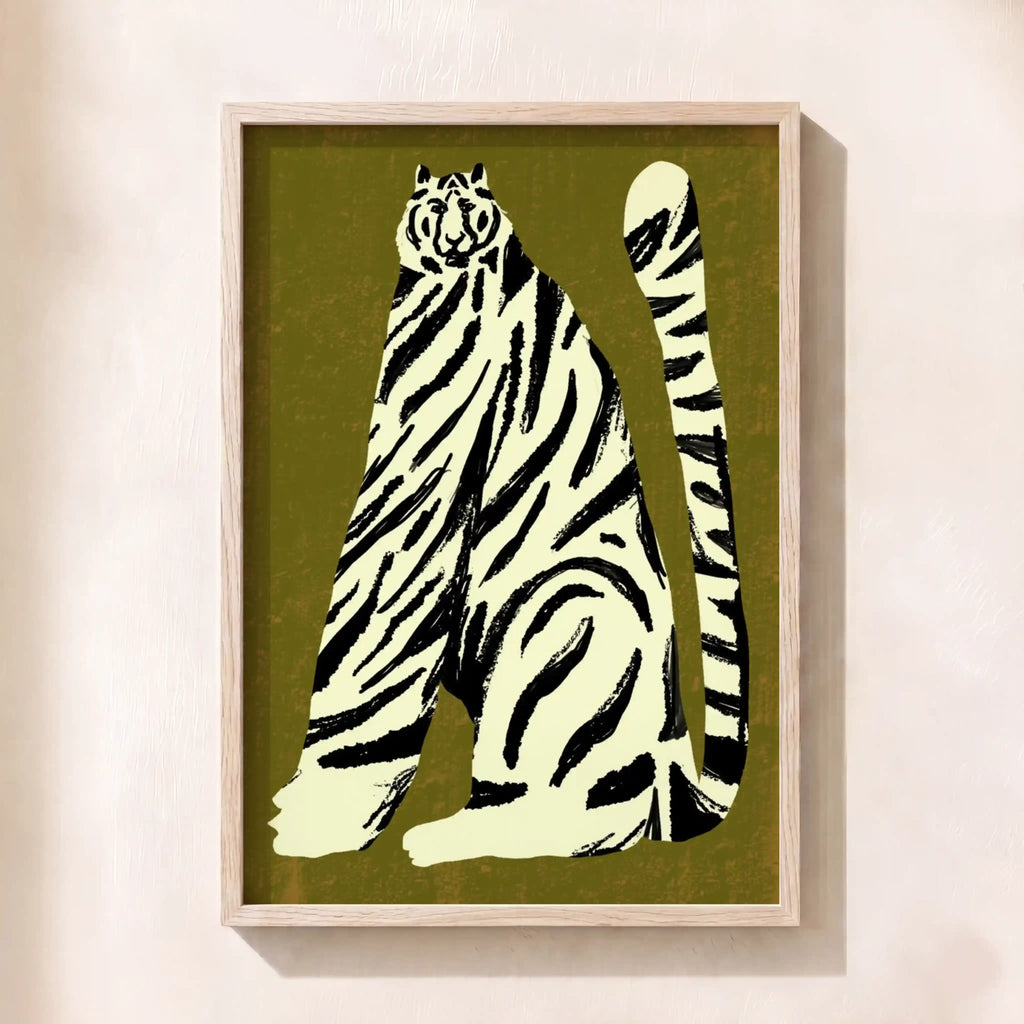 Sitting Tiger