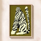 Sitting Tiger
