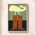The Crane in Boots