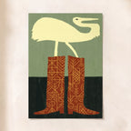 The Crane in Boots