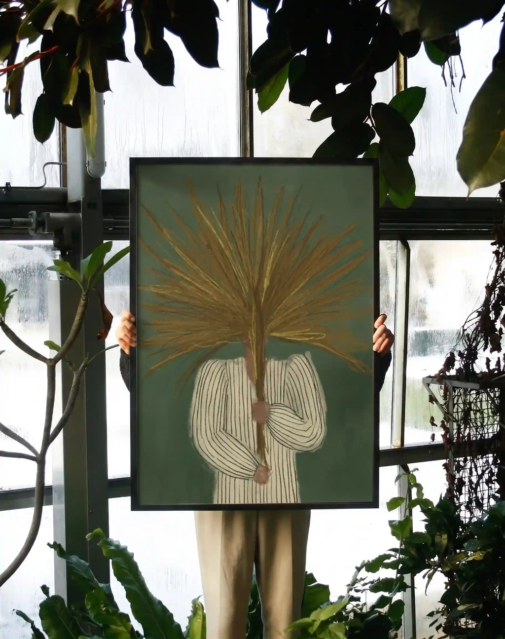 Behind the Leaves