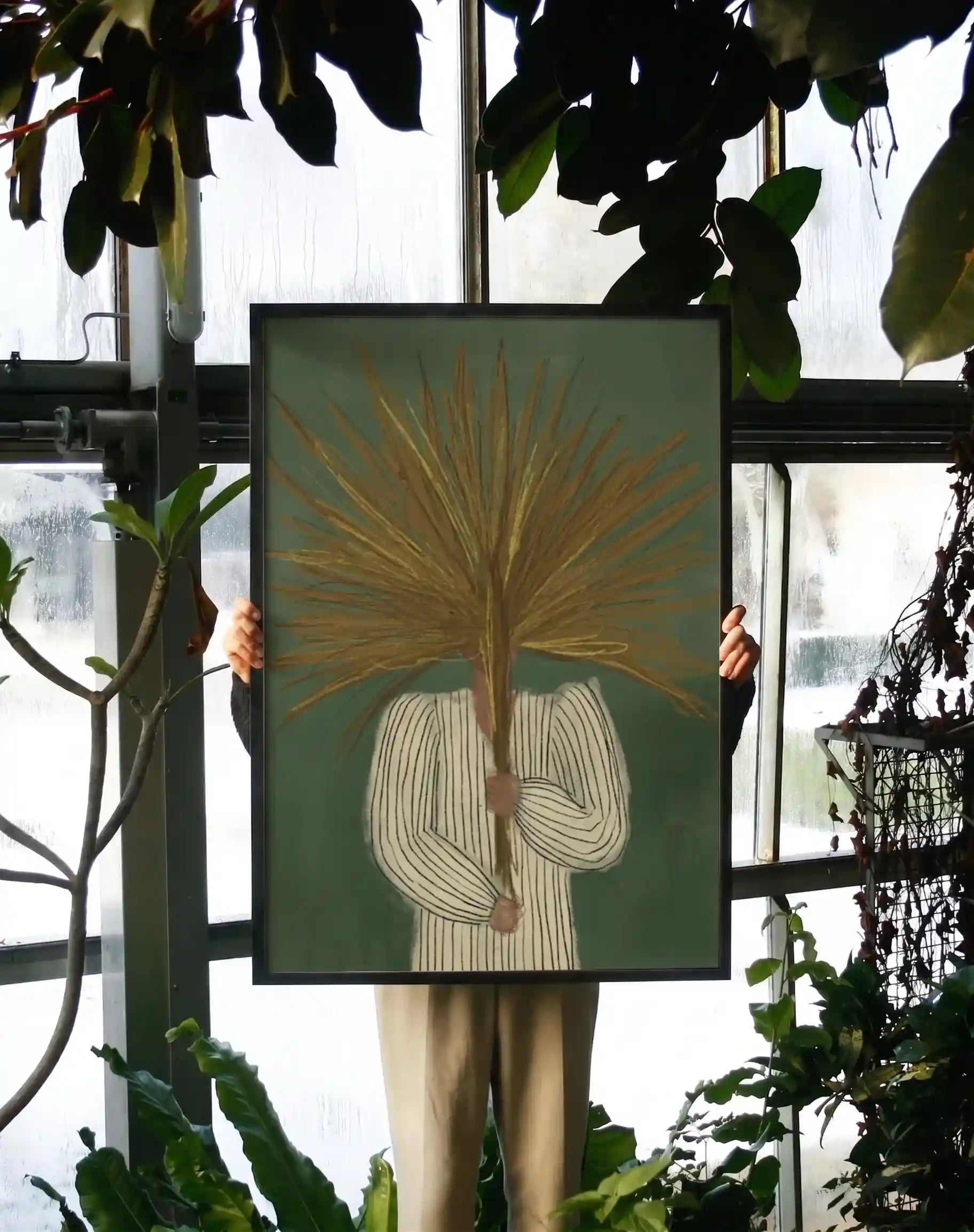 Behind the Leaves