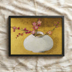 White Porcelain & Gold