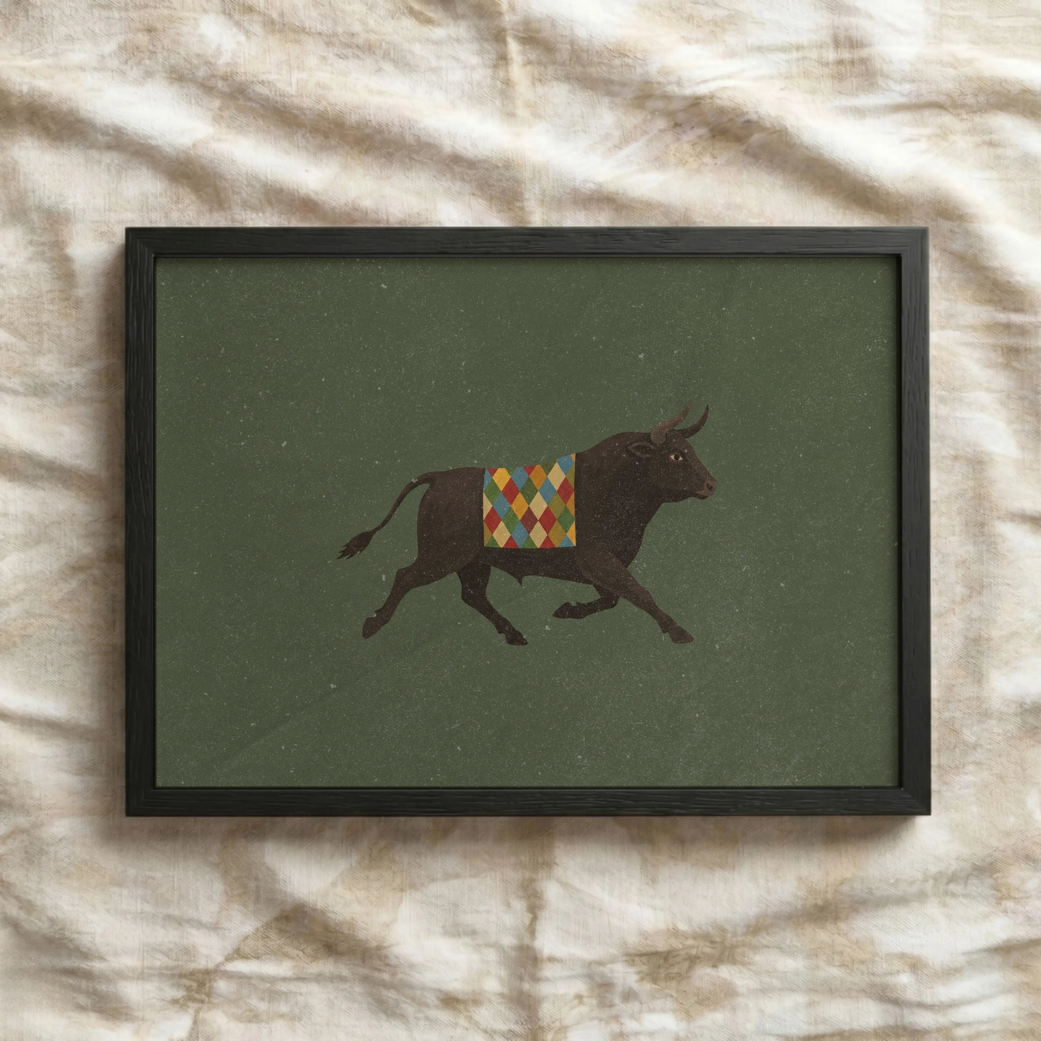 The Harlequin Bull