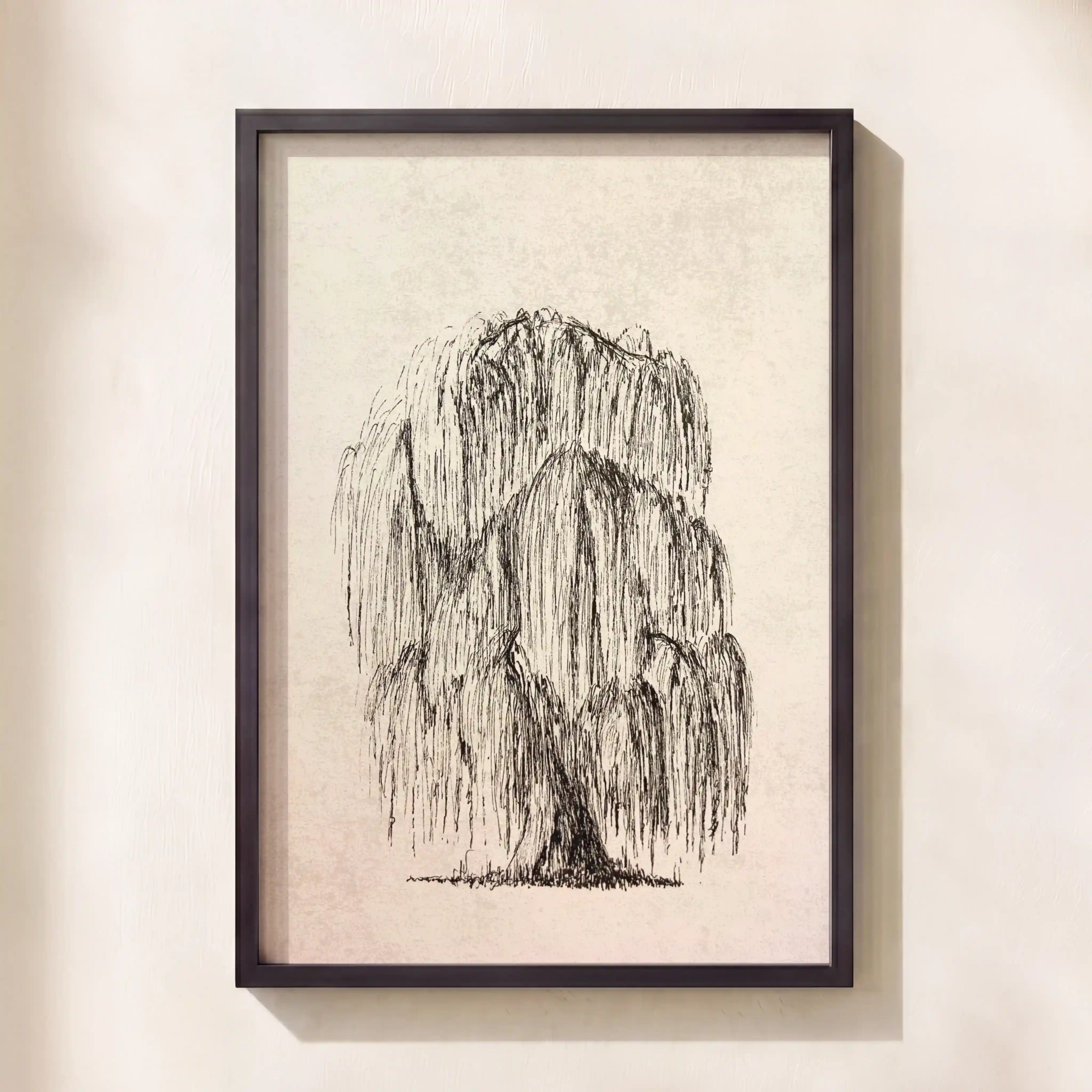 Botanical Willow Tree