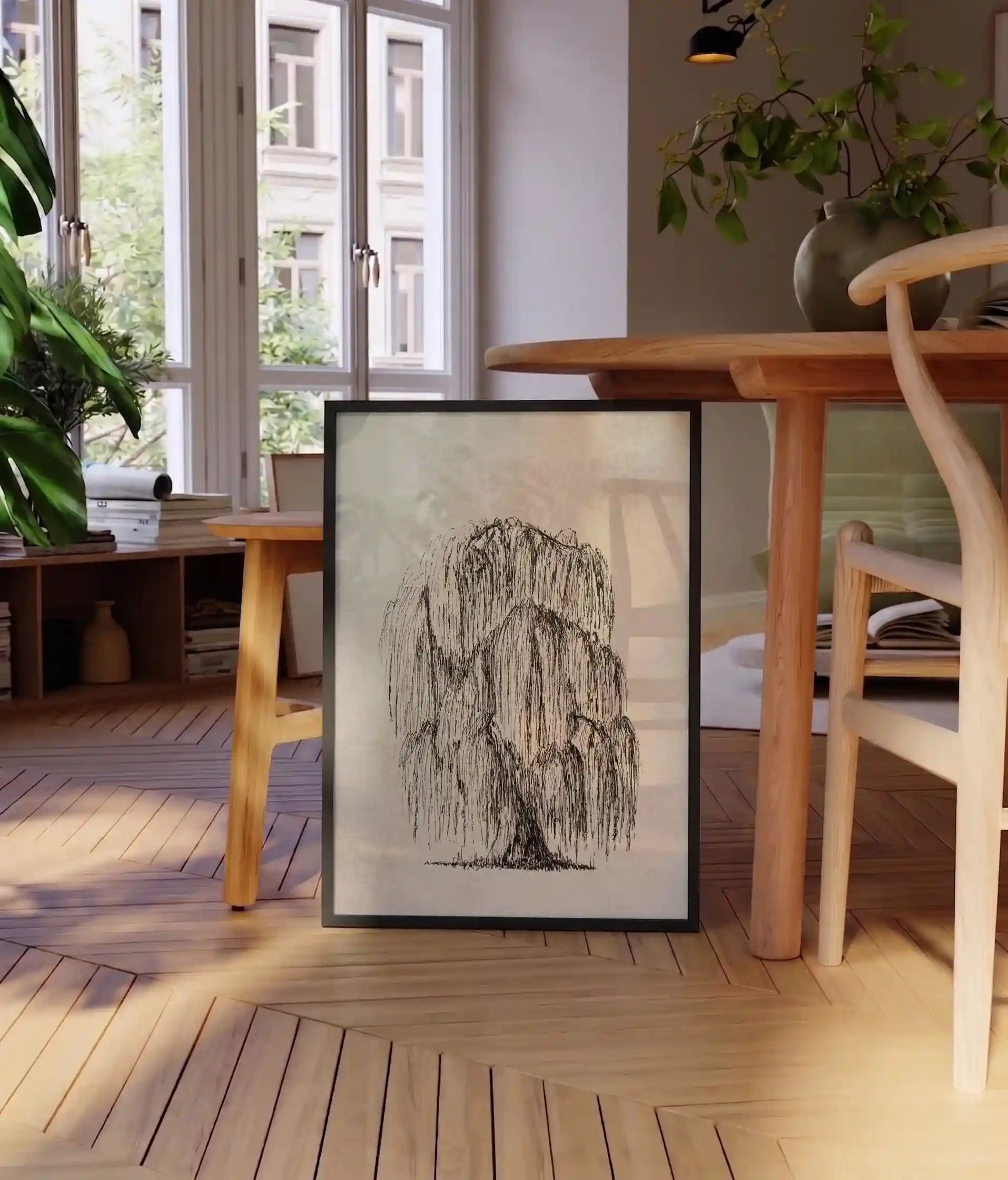 Botanical Willow Tree