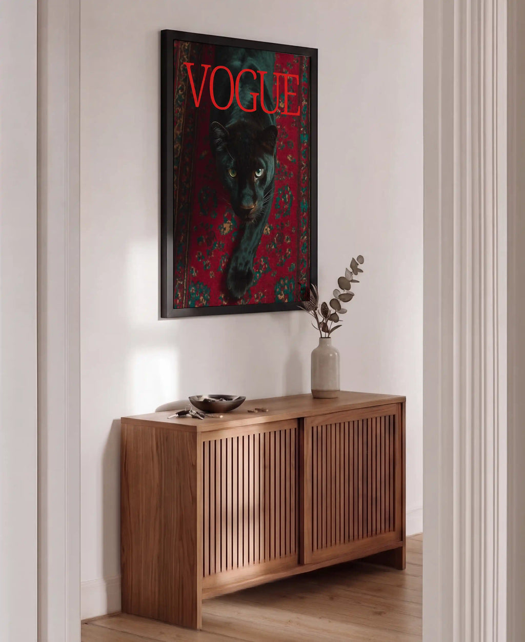 Vogue in Crimson