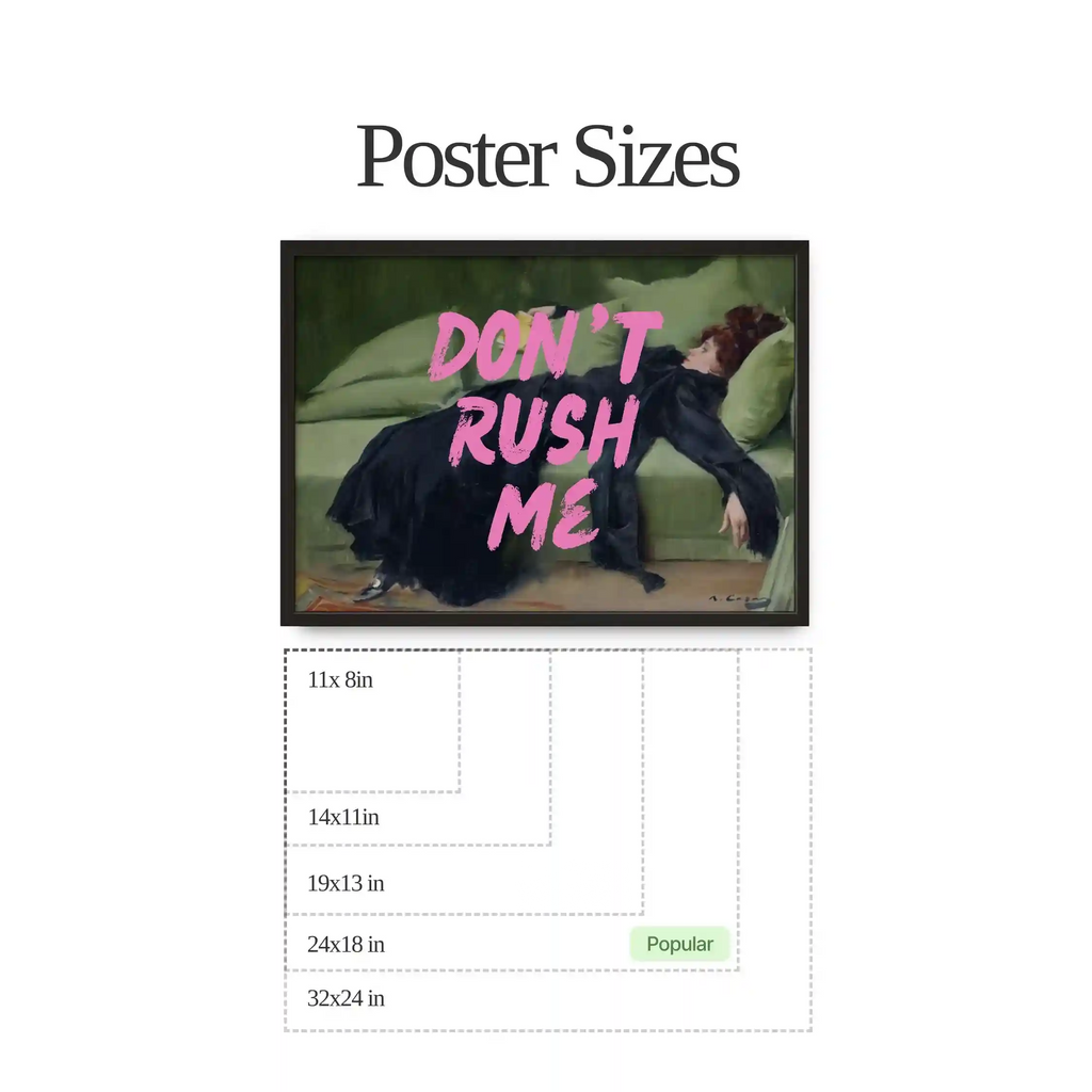 Don't Rush Me