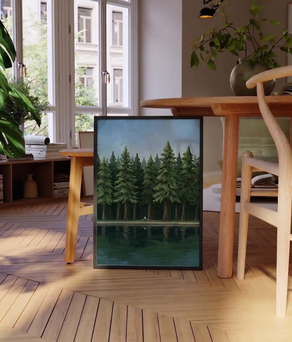 Evergreen Reflection