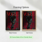 Vogue in Crimson