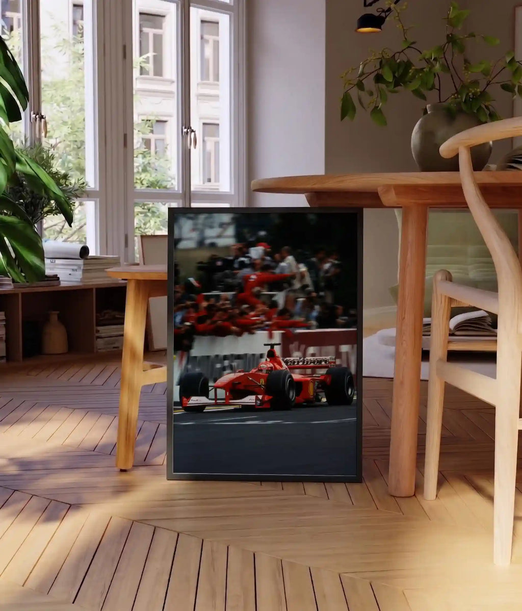 Red F1 Race Car