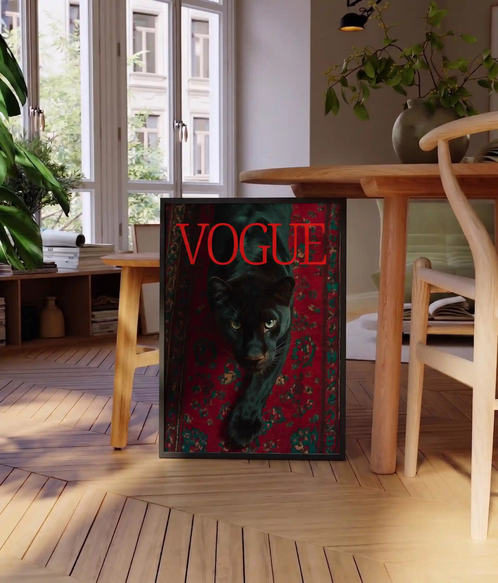 Vogue in Crimson