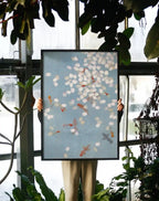 Ethereal Koi & Petal Drift