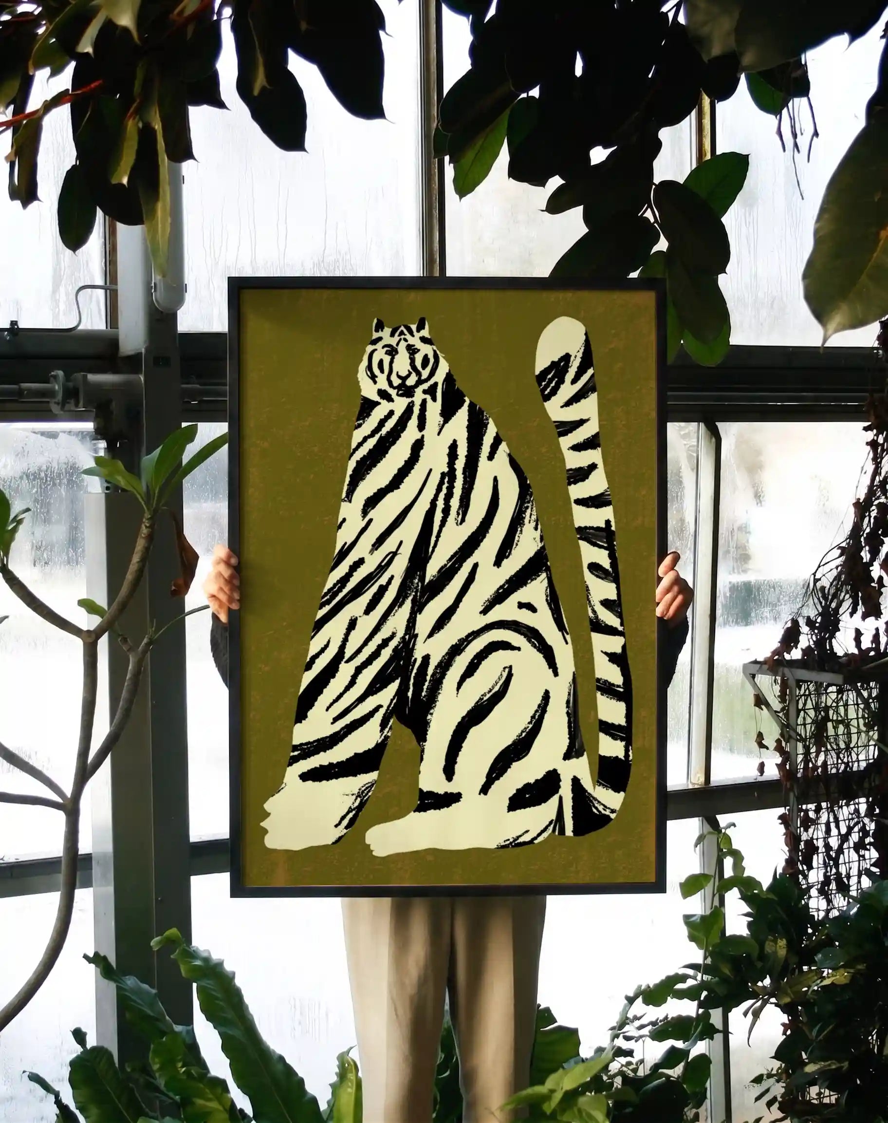 The Sitting Tiger