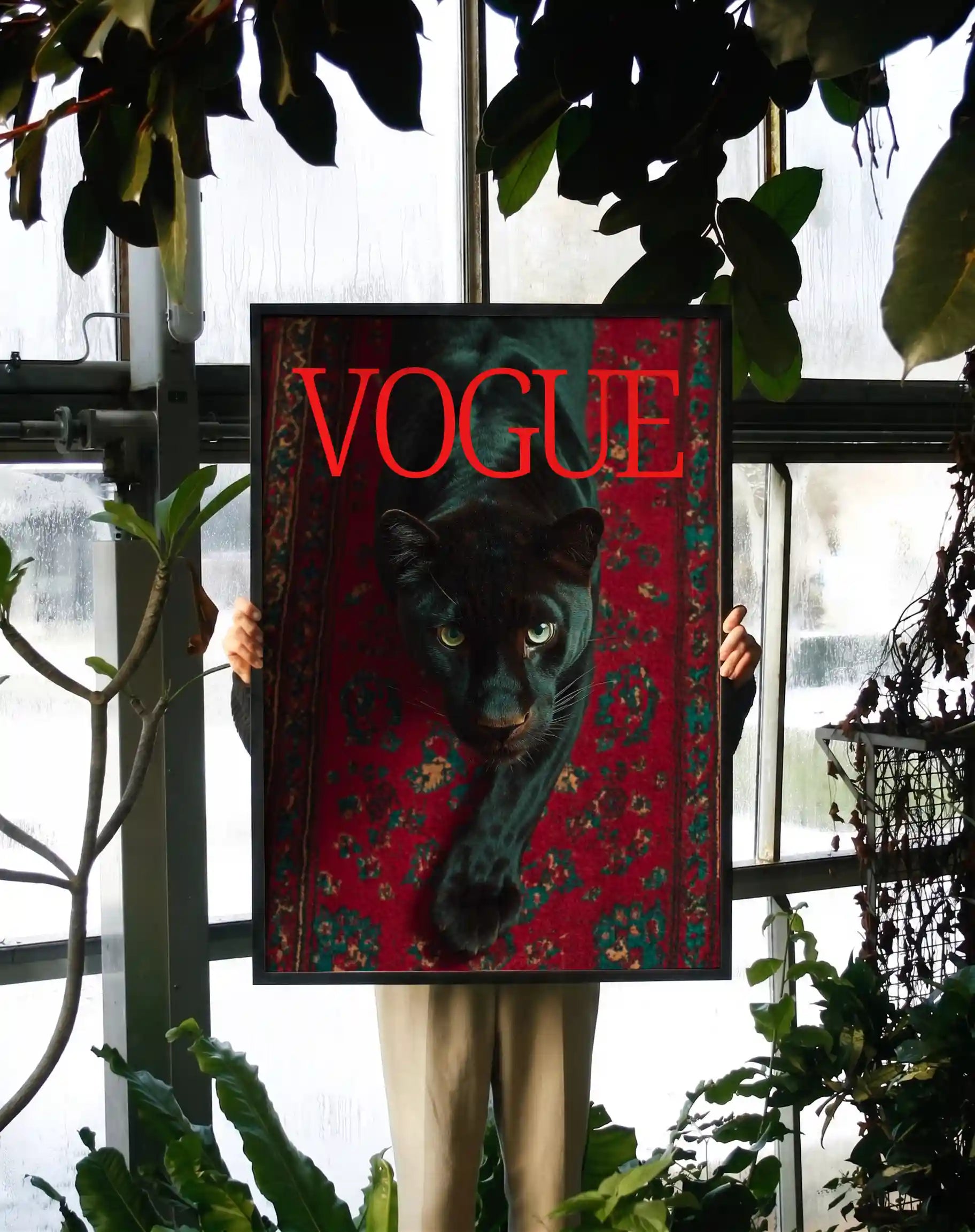 Vogue in Crimson