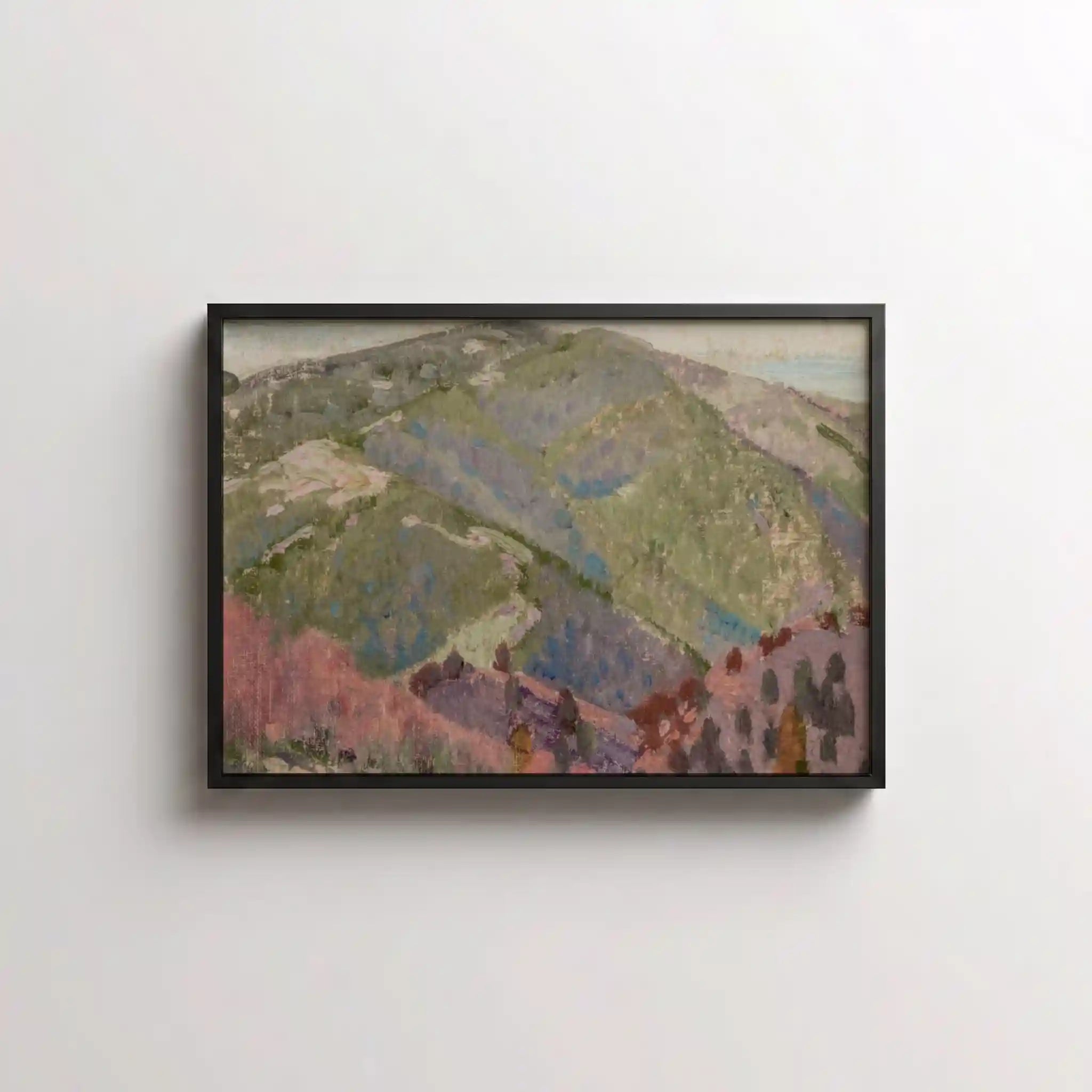 Abstract Mountain Landscape