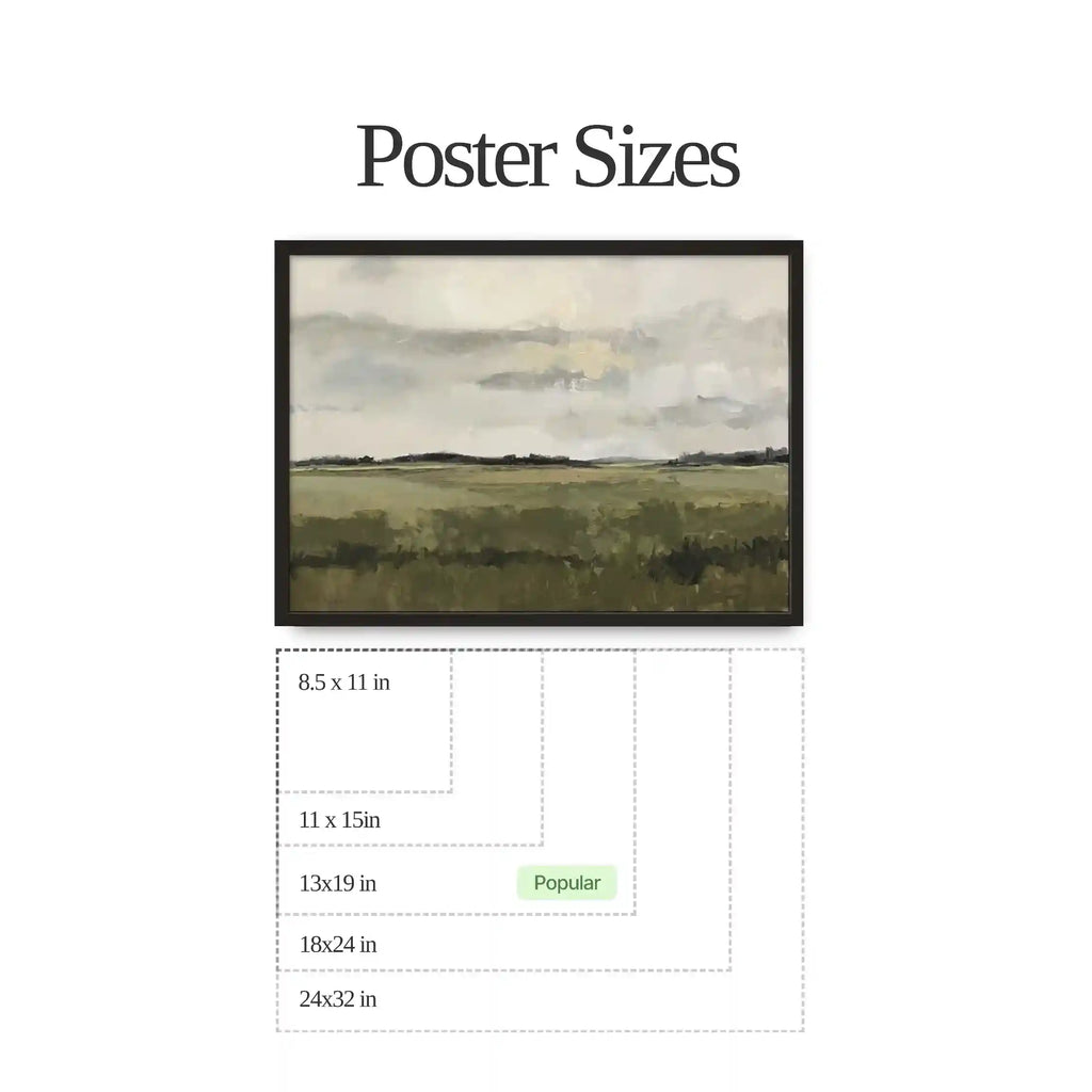 Misty Meadow Print