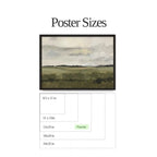 Misty Meadow Print