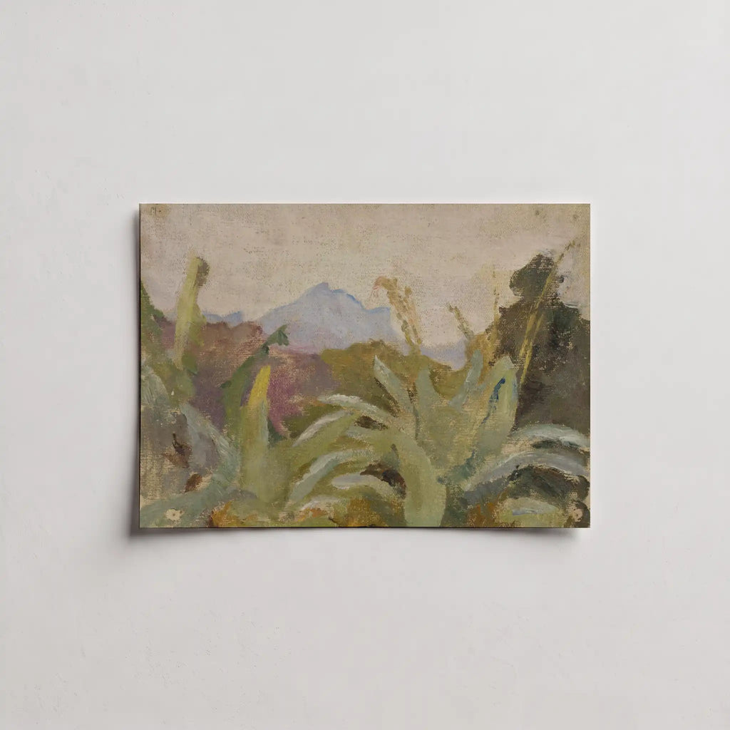 Abstract Plant Art