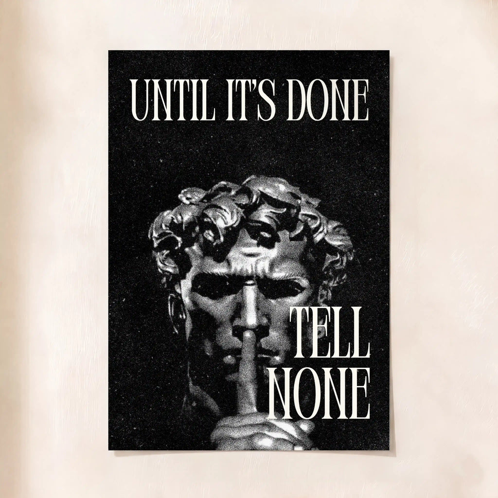 Tell None