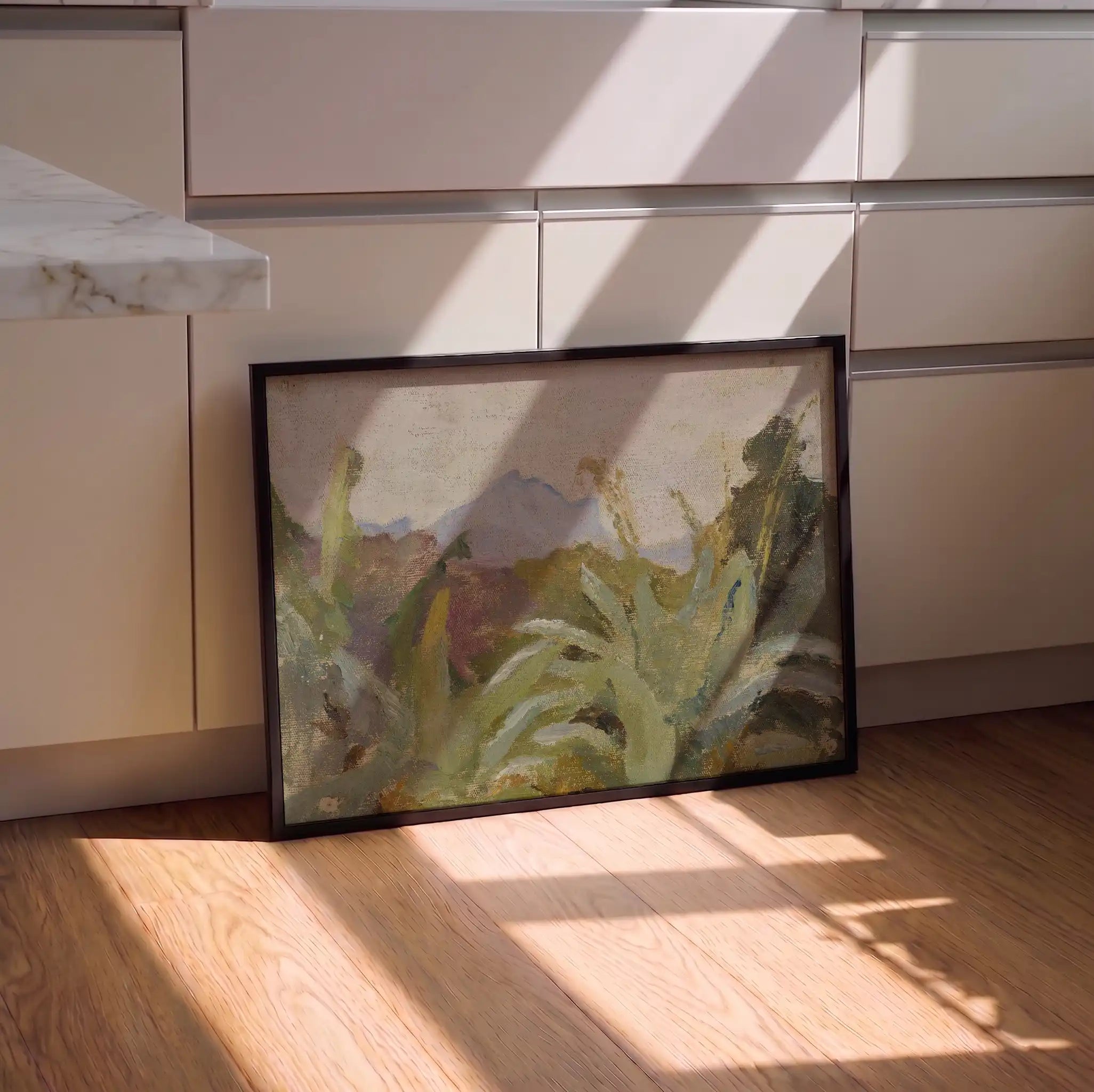 Abstract Plant Art