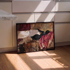 Women Sleeping - Black Art