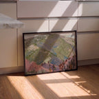 Abstract Mountain Landscape