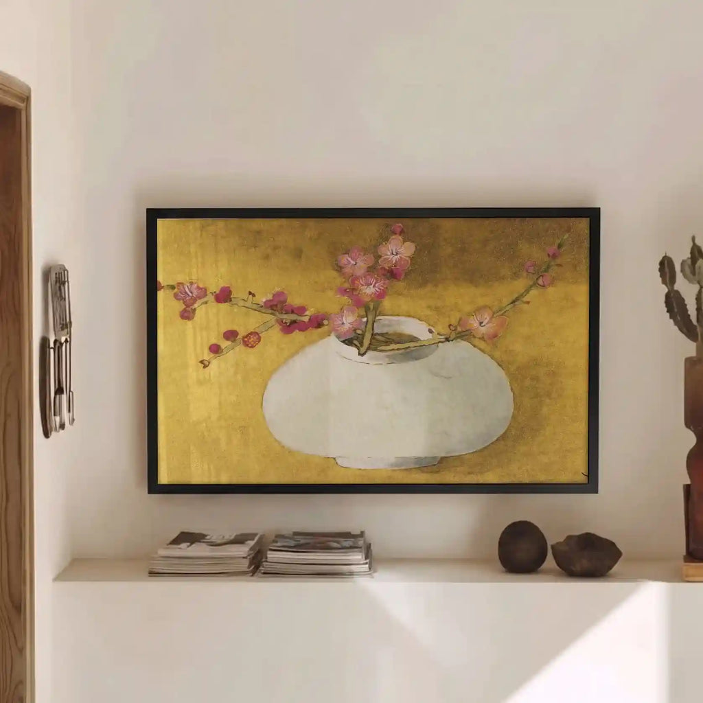 White Porcelain & Gold