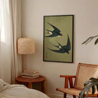 Swallows in Flight
