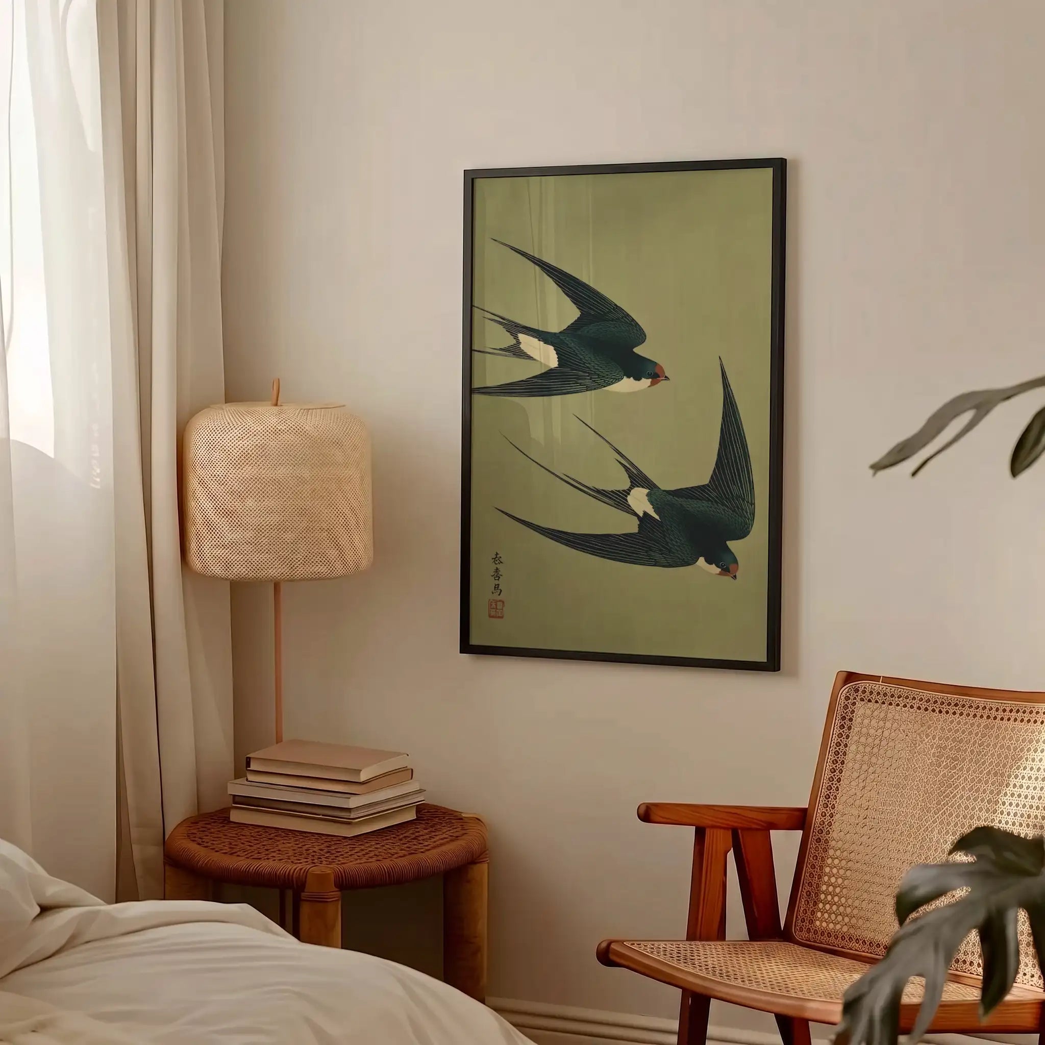 Swallows in Flight