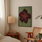 Crimson Bloom in Olive
