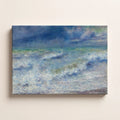 Monet's Stormy Sea Serenity