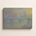 Claude Monet's Serene Harbor Reflection