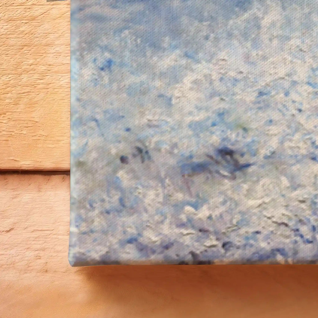 Monet's Stormy Sea Serenity