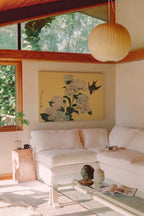 The Hydrangea and Sparrow