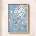 Ethereal Koi & Petal Drift