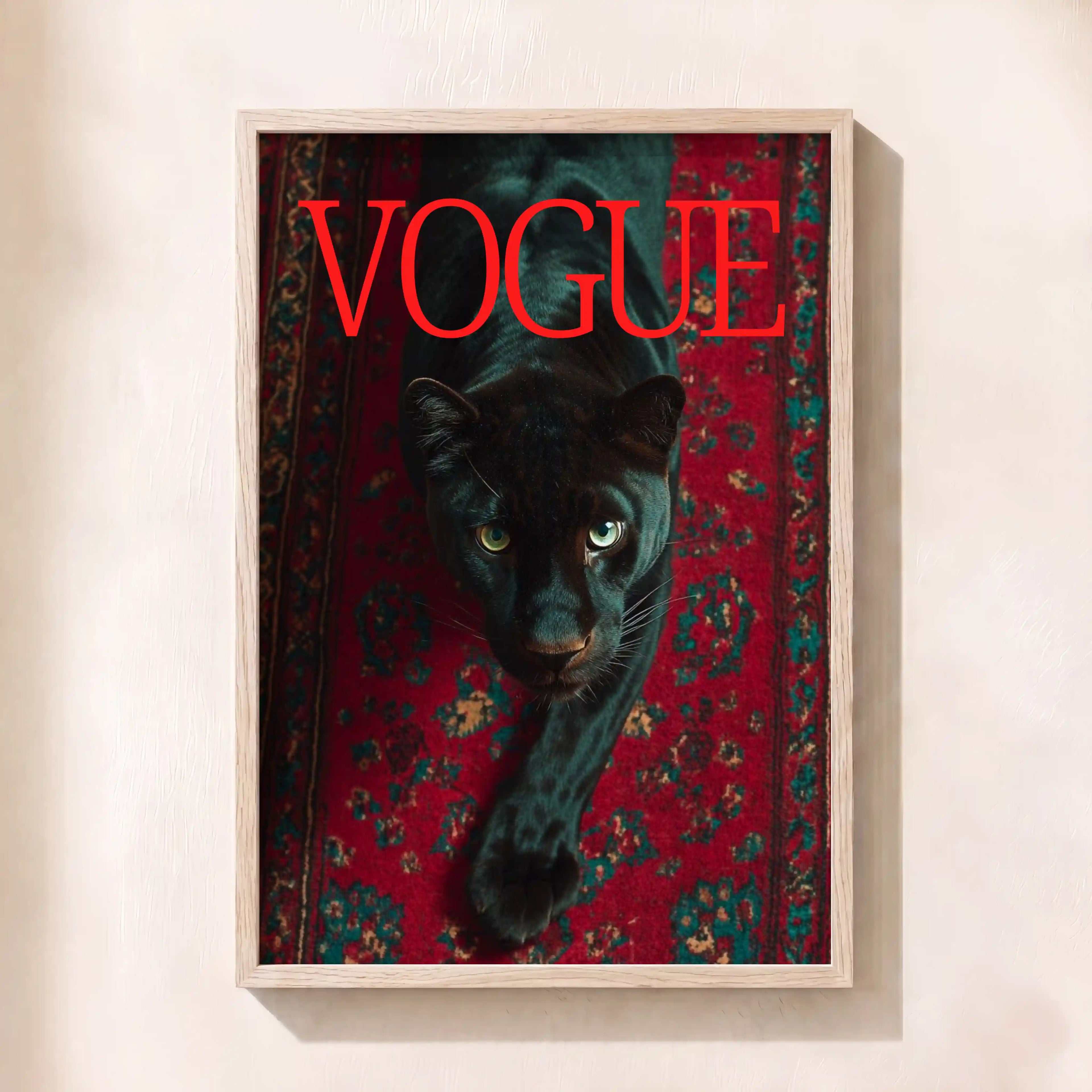 Vogue in Crimson