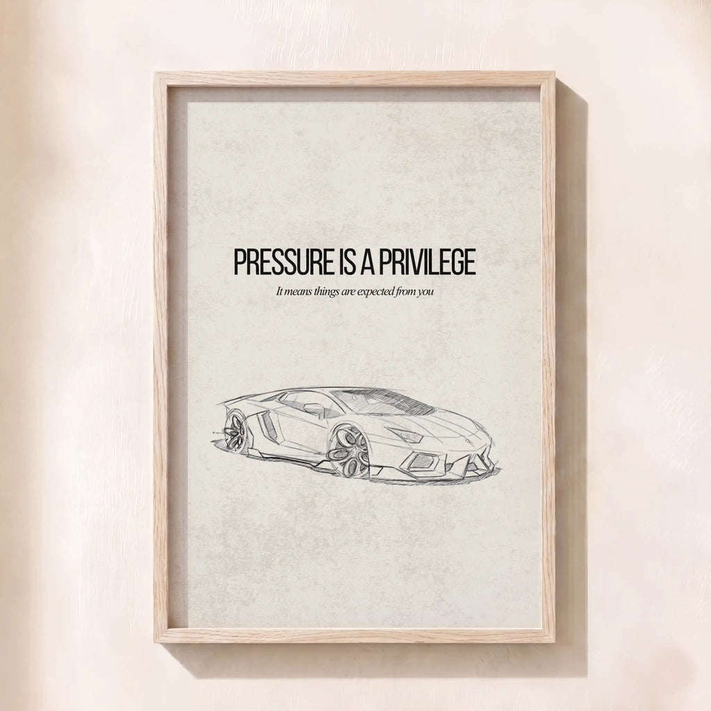 Pressure is a Privilege
