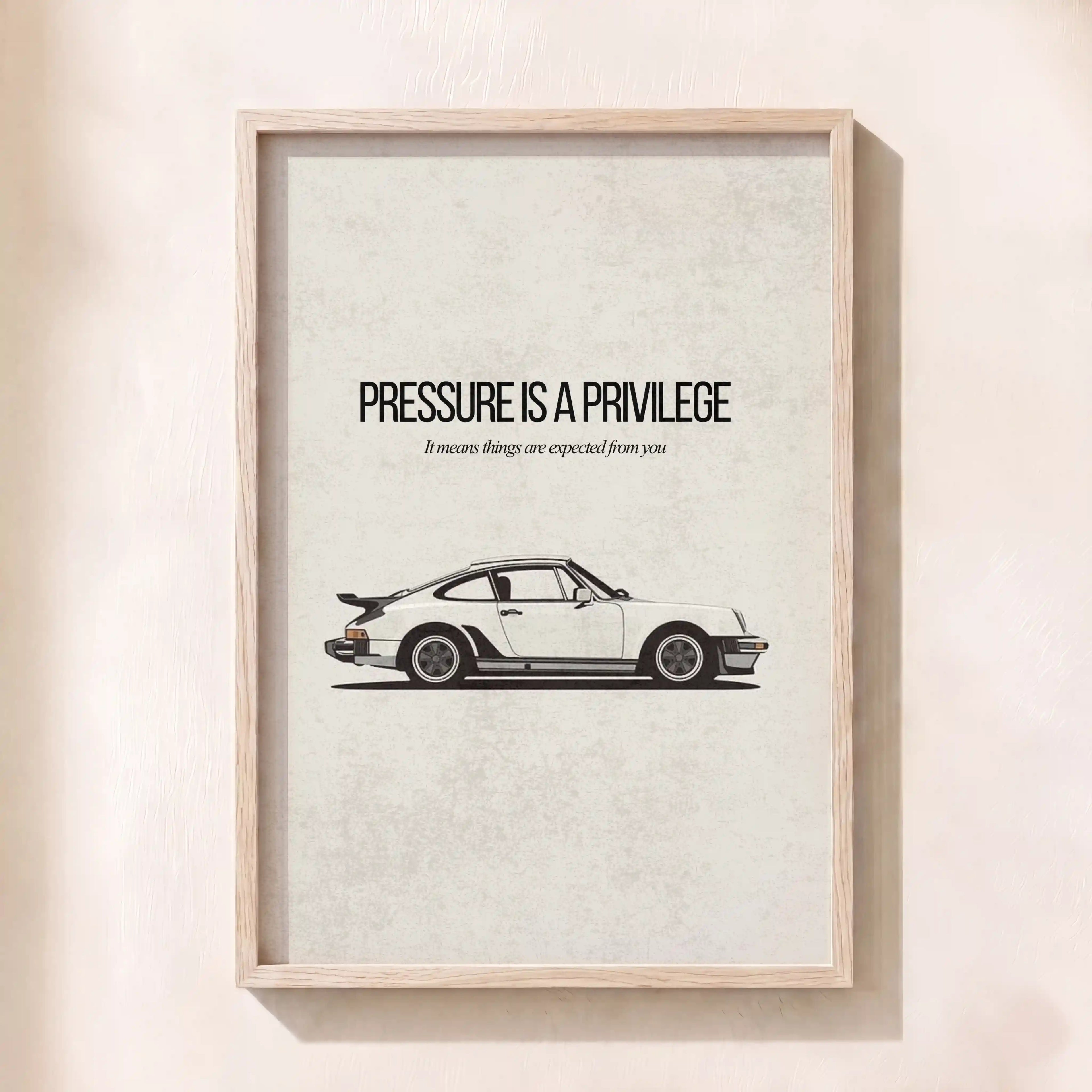 Pressure is a Privilege