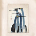 Ink-Wash Herons