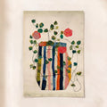 Collage Floral Vase Art