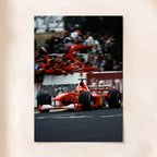 Red F1 Race Car