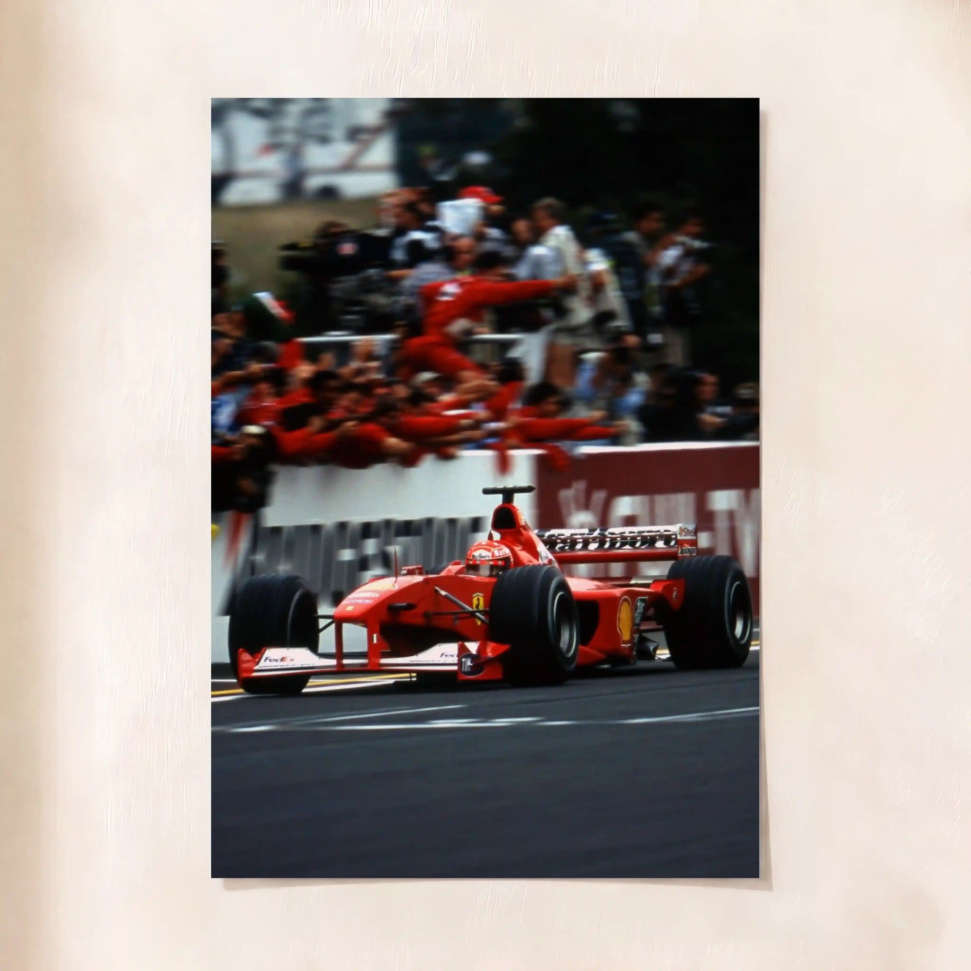 Red F1 Race Car