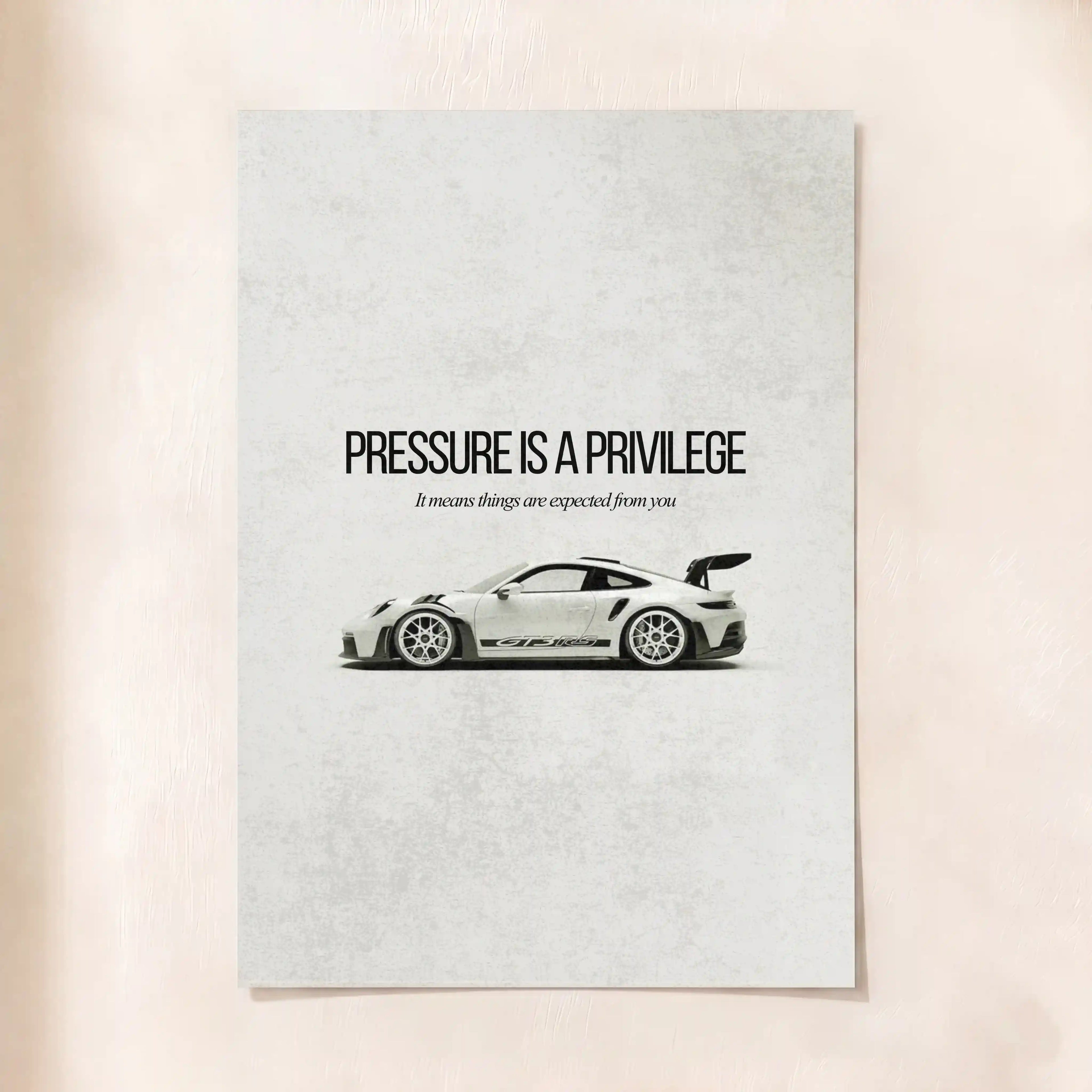Pressure is a Privilege